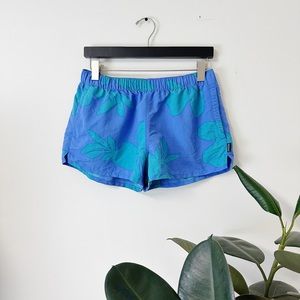 Patagonia NWT Barely Baggies Shorts Kalani Big Float Blue Medium
